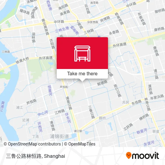 三鲁公路林恒路 map