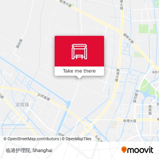 临港护理院 map