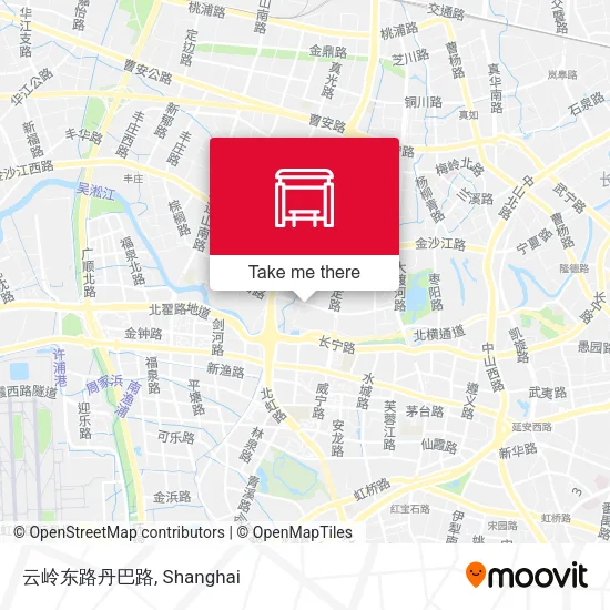 云岭东路丹巴路 map