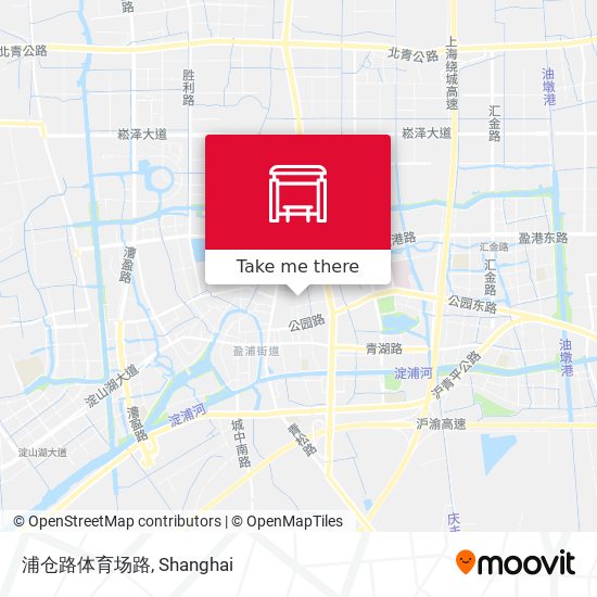 浦仓路体育场路 map