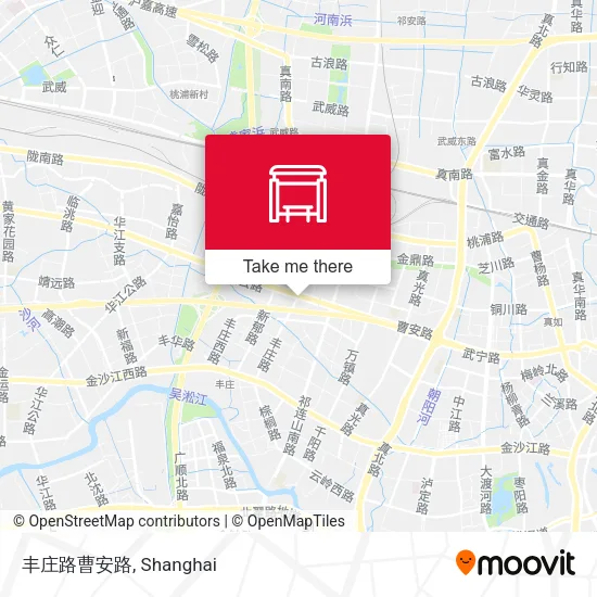 丰庄路曹安路 map