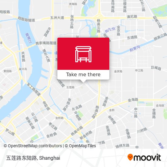 五莲路东陆路 map