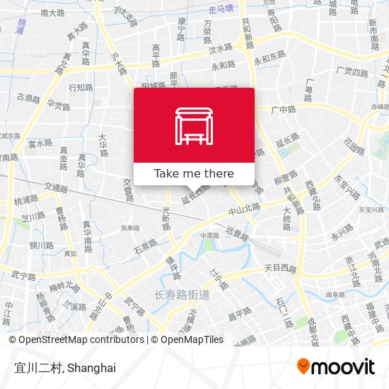宜川二村 map