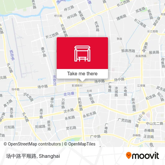 场中路平顺路 map