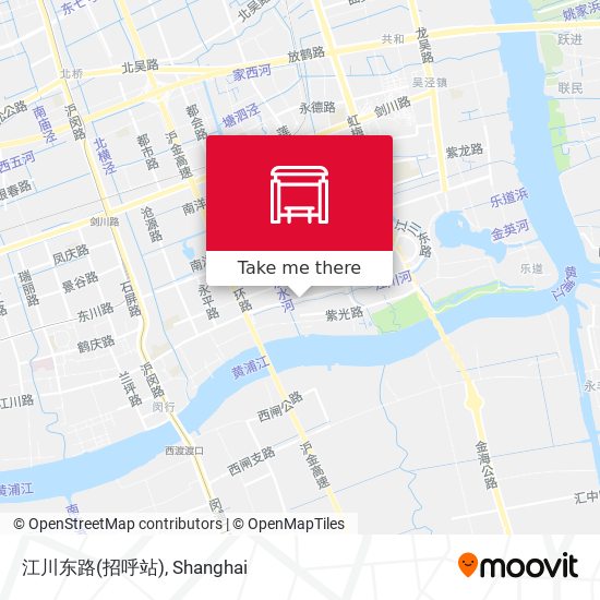 江川东路(招呼站) map