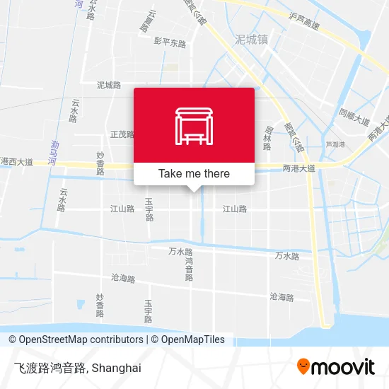 飞渡路鸿音路 map