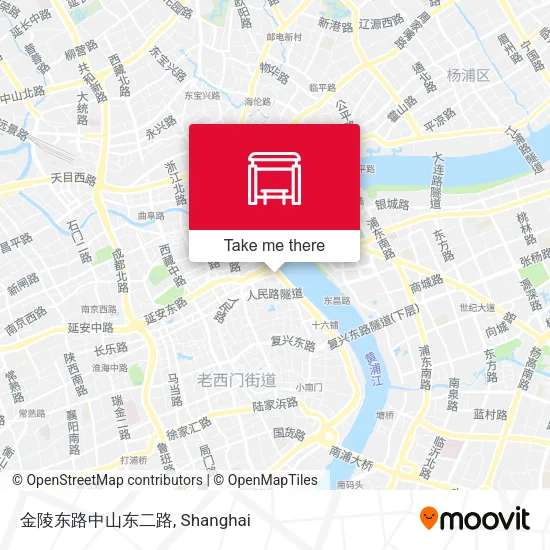 金陵东路中山东二路 map