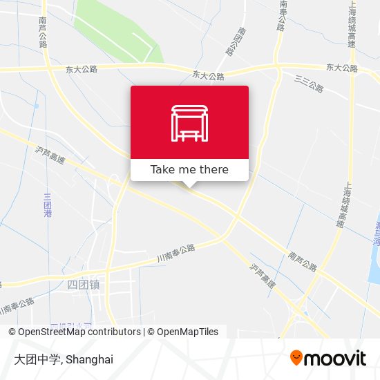 大团中学 map