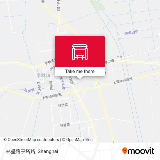林盛路亭塔路 map
