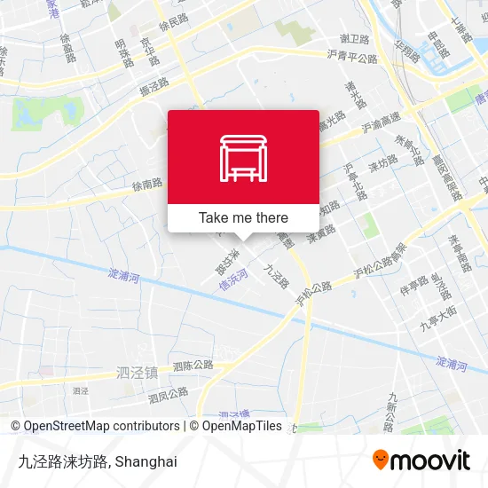 九泾路涞坊路 map