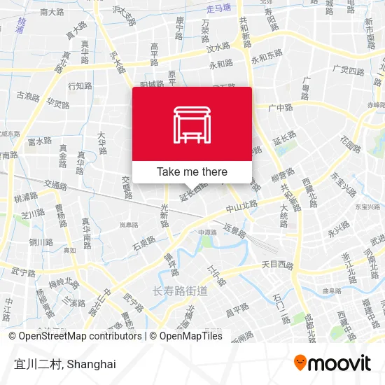 宜川二村 map