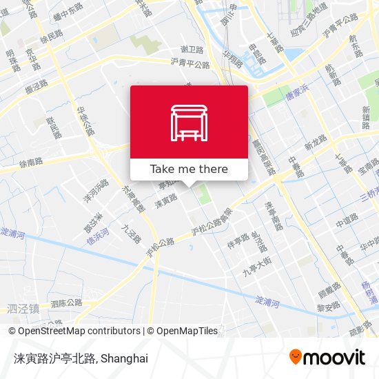 涞寅路沪亭北路 map