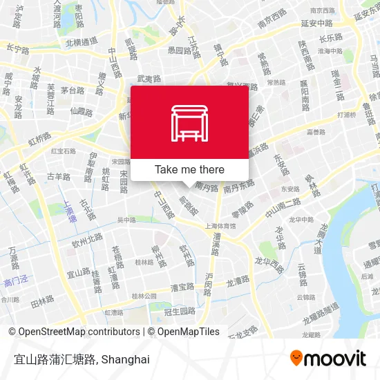 宜山路蒲汇塘路 map