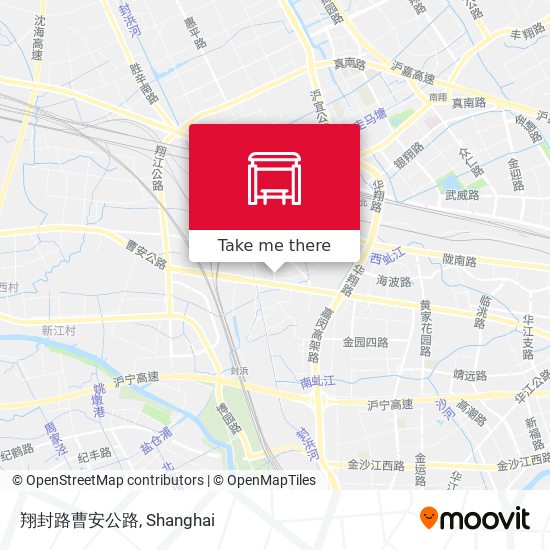 翔封路曹安公路 map