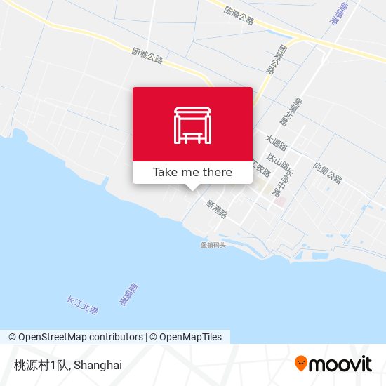 桃源村1队 map