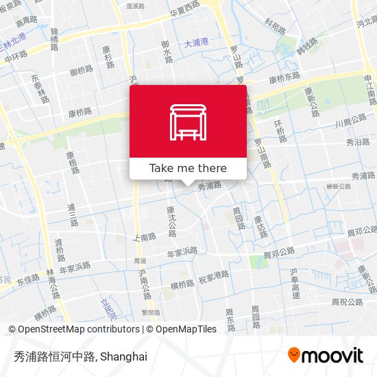 秀浦路恒河中路 map