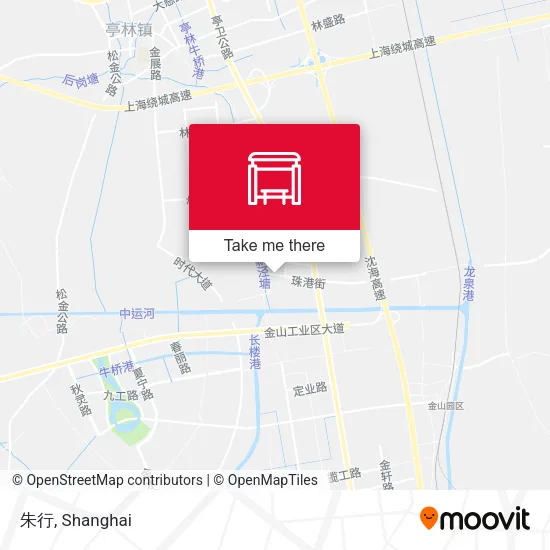 朱行 map