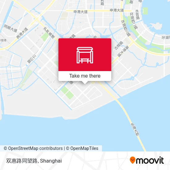 双惠路同望路 map