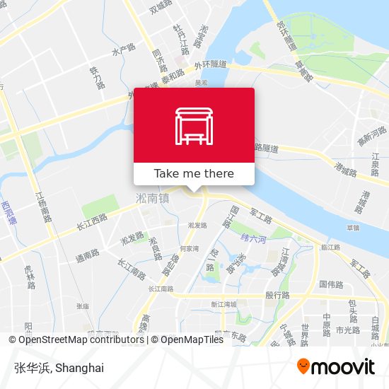 张华浜 map