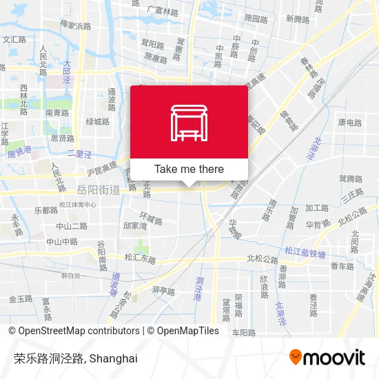 荣乐路洞泾路 map