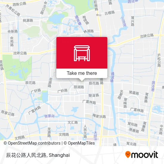 辰花公路人民北路 map