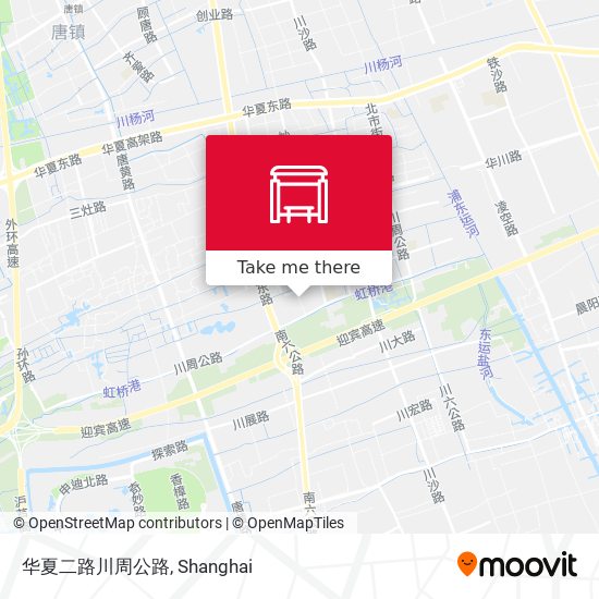 华夏二路川周公路 map