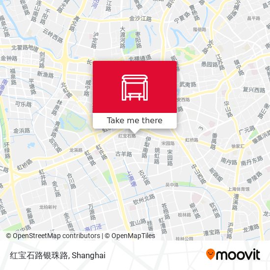 红宝石路银珠路 map