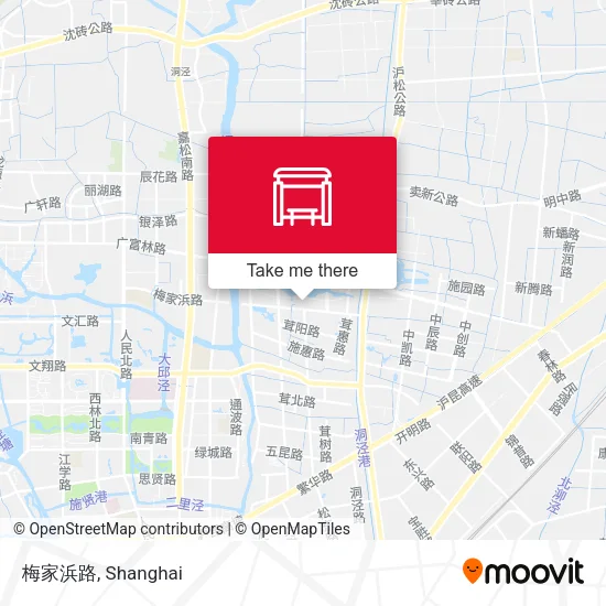 梅家浜路 map