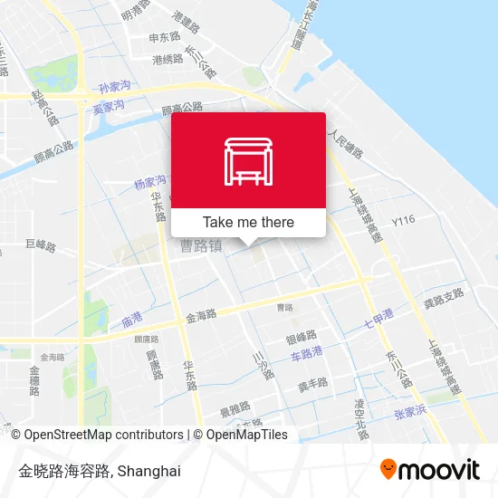 金晓路海容路 map