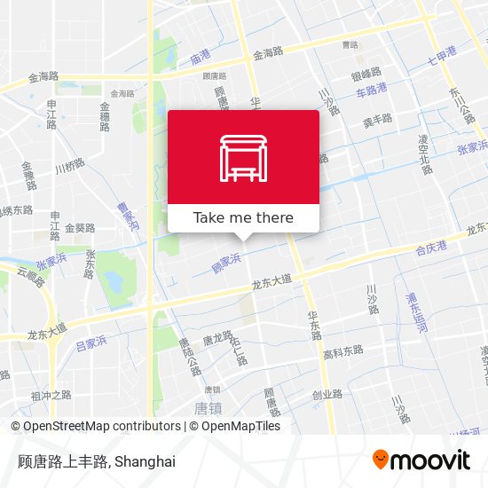 顾唐路上丰路 map