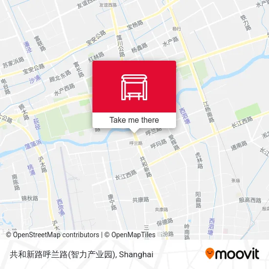 共和新路呼兰路(智力产业园) map