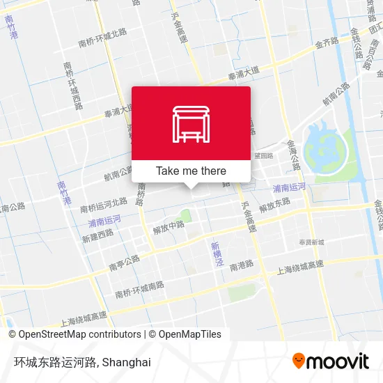 环城东路运河路 map