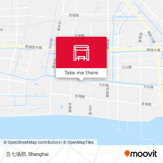 五七场部 map