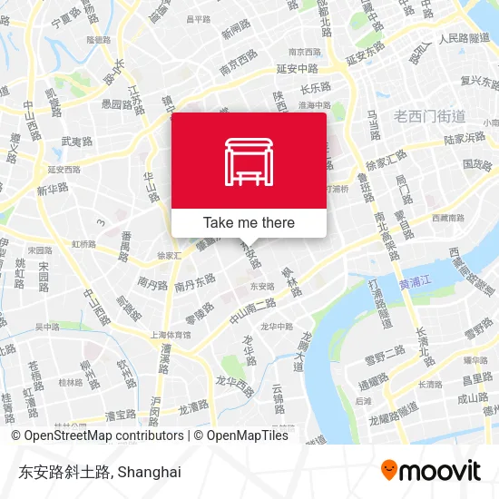 东安路斜土路 map
