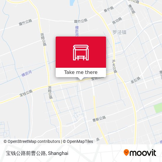 宝钱公路前曹公路 map