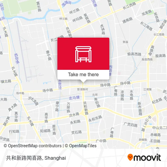 共和新路闻喜路 map