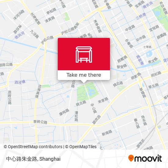 中心路朱金路 map