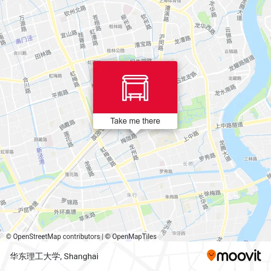 华东理工大学 map