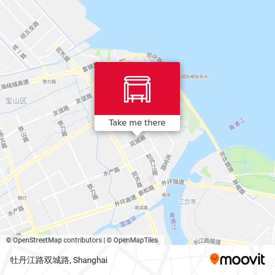 牡丹江路双城路 map