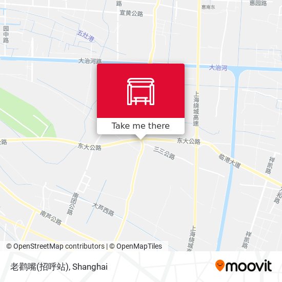 老鹳嘴(招呼站) map