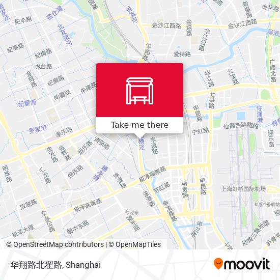 华翔路北翟路 map