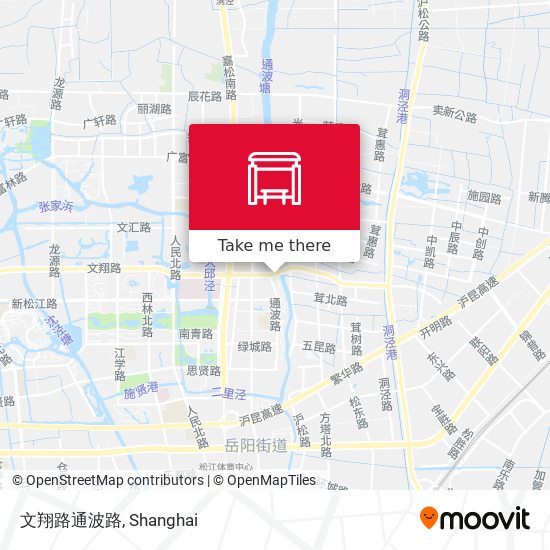 文翔路通波路 map