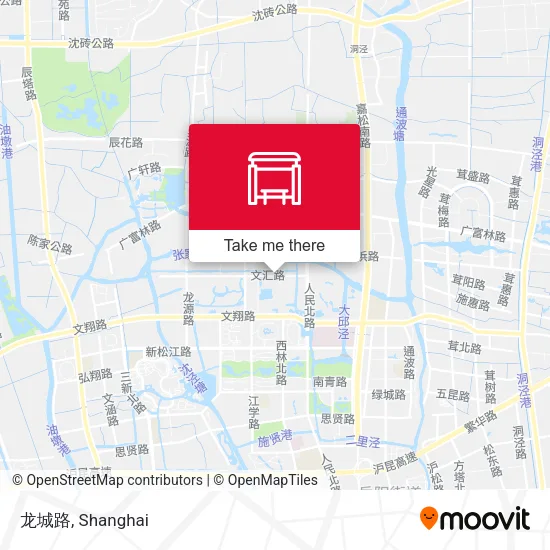龙城路 map