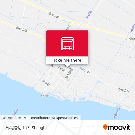 石岛路达山路 map