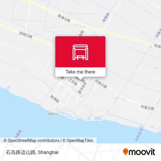 石岛路达山路 map
