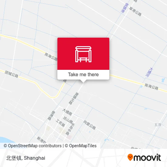 北堡镇 map