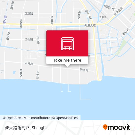 倚天路沧海路 map