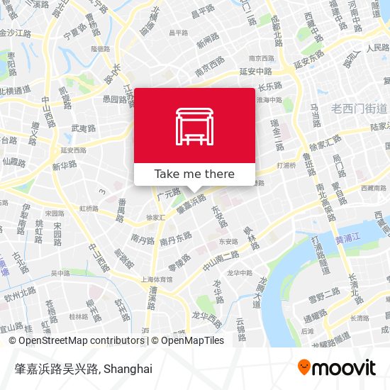 肇嘉浜路吴兴路 map