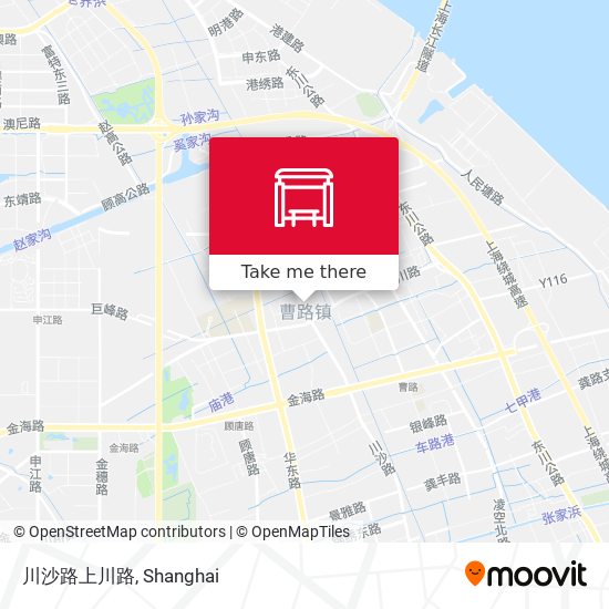 川沙路上川路 map