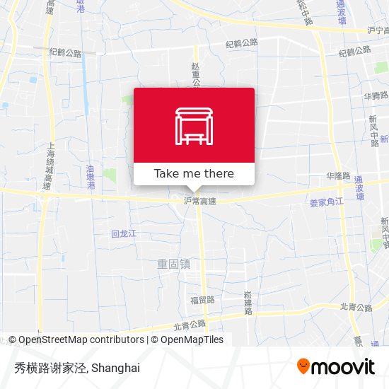 秀横路谢家泾 map